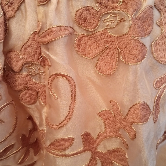 ANTHROPOLOGIE Maeve embroidered floral skirt M - Picture 10 of 14